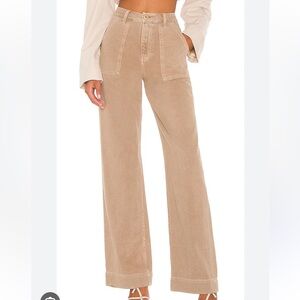 LE SUPERBE BRENDA TWILL PANT IN CAMEL